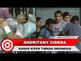 Kiper Andritany Kerja Keras Jaga Gawang Indonesia hingga Cidera