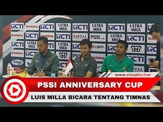 Konferensi Pers: Lini Depan Timnas Tumpul, Ini Kata Luis Milla