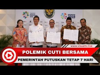 Sempat Diprotes, Cuti Bersama Lebaran 2018 Tetap 7 Hari