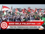 Dampak Aksi Bela Palestina 115, Halte Transjakarta Tidak Beroperasi dan Penutupan Kedubes AS