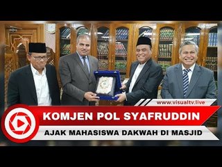 Wakapolri Ajak Mahasiswa Indonesia di Kairo untuk Berdakwah di Masjid