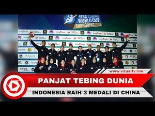 Prestasi Atlet Panjat Tebing Indonesia di China