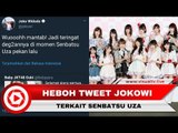 Akun Twitter Jokowi Tweet tentang Senbatsu Uza JKT48, Admin Dibebastugaskan