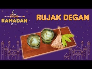 Menu Buka Puasa Segar, Rujak Degan