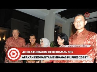 Wapres JK Bersilaturrahim ke Kediaman SBY, apakah membahas Pilpres 2019?