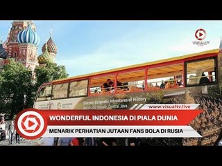 Indonesia Promosikan Bali dan Borobudur di Piala Dunia 2018 Rusia