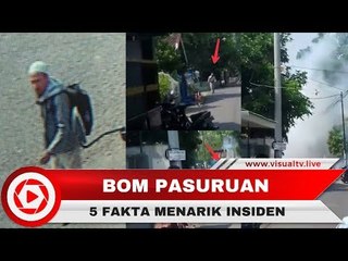 Pelaku Kejar Warga dengan Tas Berisi Bom, 5 Fakta Menarik Bom Bangil Pasuruan