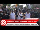 Chef de Mission Asian Games 2018 Pawai Obor di Bali