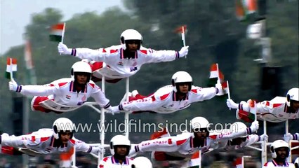 India military motorcycle daredevil riders - Shwet Ashwa