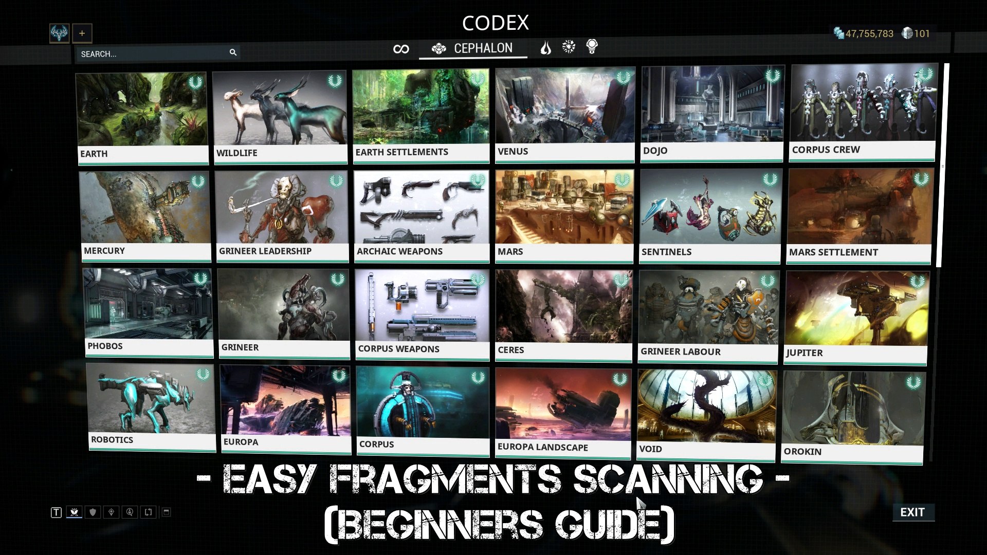 Warframe: Easy Fragments Scanning (Beginners Guide) - video Dailymotion