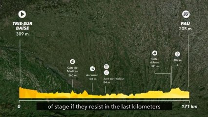 Presentación de la 18º etapa del Tour de Francia