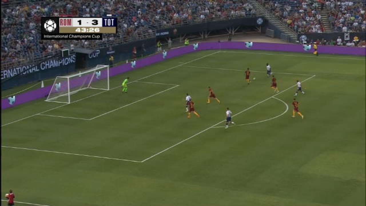 ICC - Tottenham écrase la Roma