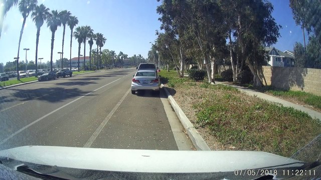 Car Flips After Hitting Parked Vehicle