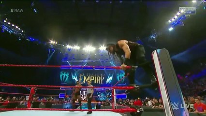 Roman Reigns Vs Bobby Lashley WWE 26th July 2018