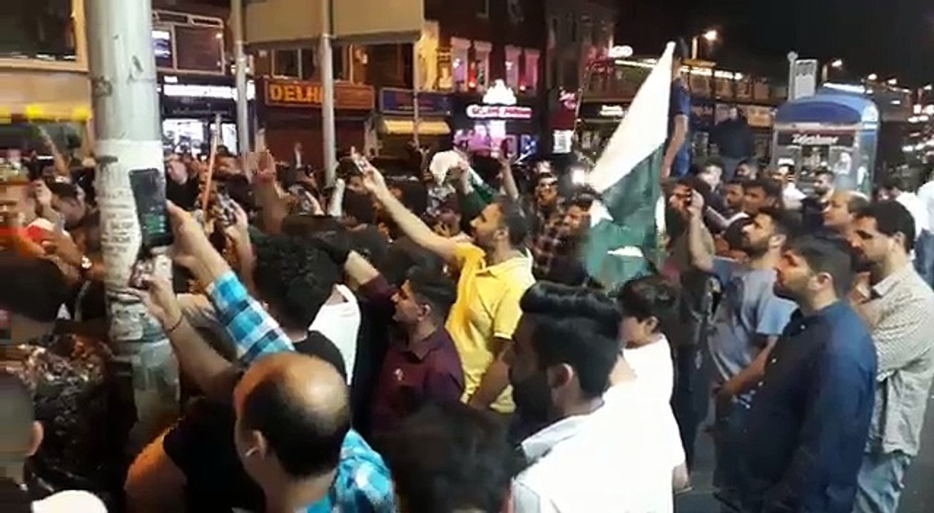 London PTI supporters celebrates Victory in election 2018