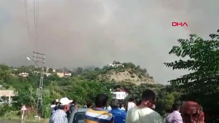Hatay'daki Yangında 40 Hektar Orman ve 5 Ev Zarar Gördü