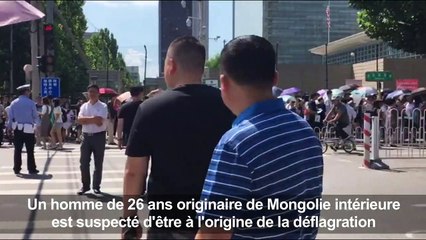 Pékin : explosion devant l'ambassade des Etats-Unis