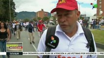 Colombia: paro de docentes, exigen garantías de seguridad