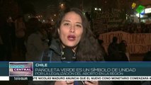 Mujeres chilenas marchan para exigir Ley de Aborto seguro y gratuito