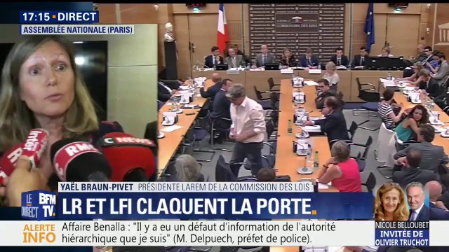 La commission des lois continuera à fonctionner , annonce sa présidente après le départ des députés LR et LFI
