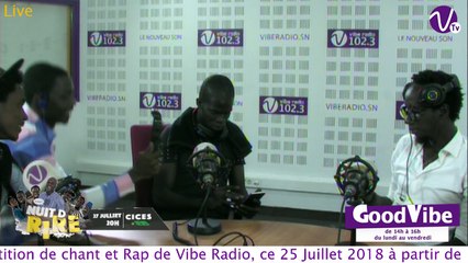 La Team no stress était au micro de Abba no stress dans le GOOD VIBE