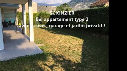 T3 avec jardin - SCIONZIER (74950) - A VENDRE