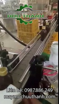 Máy chiết rót đóng nắp nhôm