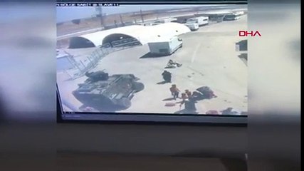 Zırhlı aracın çarptığı tekerlekli sandalyedeki Suriyeli sığınmacı hayatını kaybetti