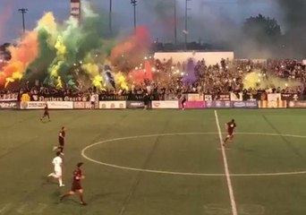 Smoke Bombs Send Signal That Detroit City Fans are Force to Be Reckoned With