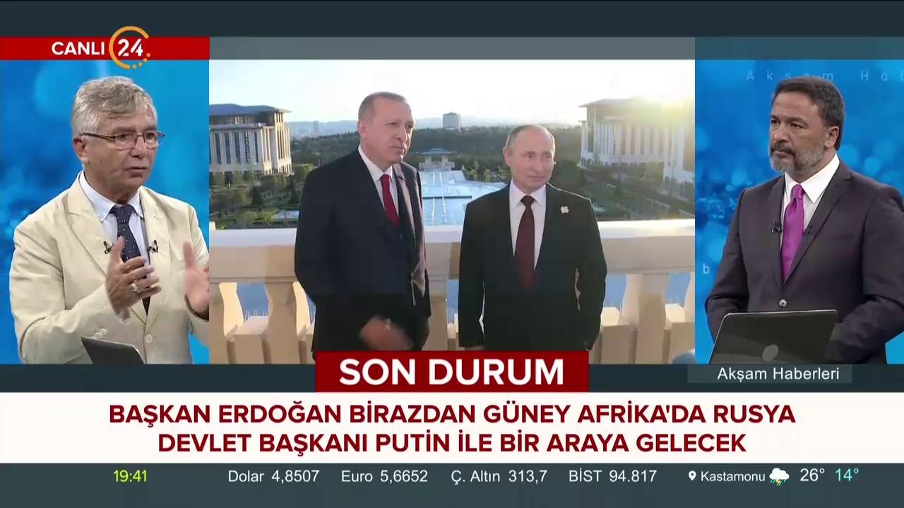 Cumhurbaşkanı Erdoğan ile Putin ile bir araya gelecek