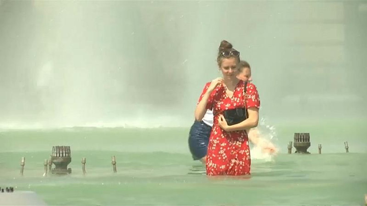 موج گرما اروپا و فرانسه را در می‌نوردد