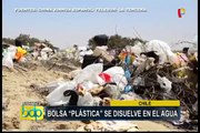Chile: crean bolsas plásticas solubles en el agua que no contaminan