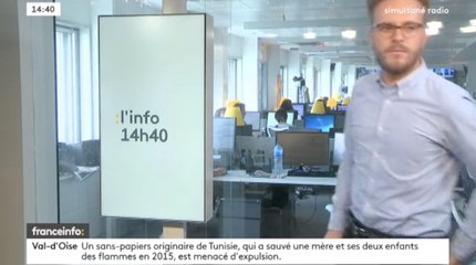 Un journaliste débarque en retard pour présenter l’info ! - ZAPPING TÉLÉ BEST OF DU 23/08/2018