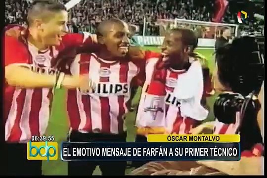 Jefferson Farfán dedicó emotivas palabras a su primer entrenador