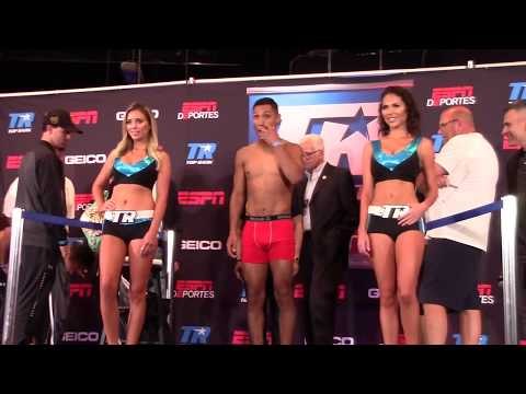 Regis Prograis V Juan Jose Velasco WEIGH IN - BOXING