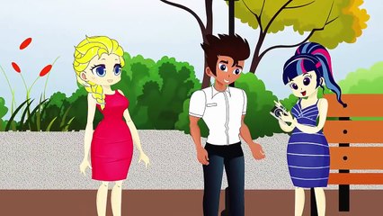 ✅MLP Equestria Girls Twilight Sparkle and Flash Sentry Go To School Animation Fail Shoppin