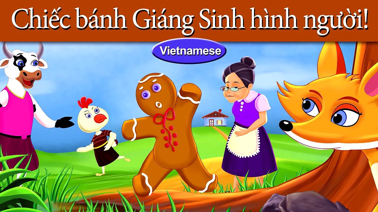 Chiếc bánh Giáng Sinh hình người! | Chuyen co tich | Truyện cổ tích | Truyện cổ tích việt