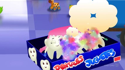 CEPÍLLATE LOS DIENTES | Canciones infantiles en Español | ChuChu TV