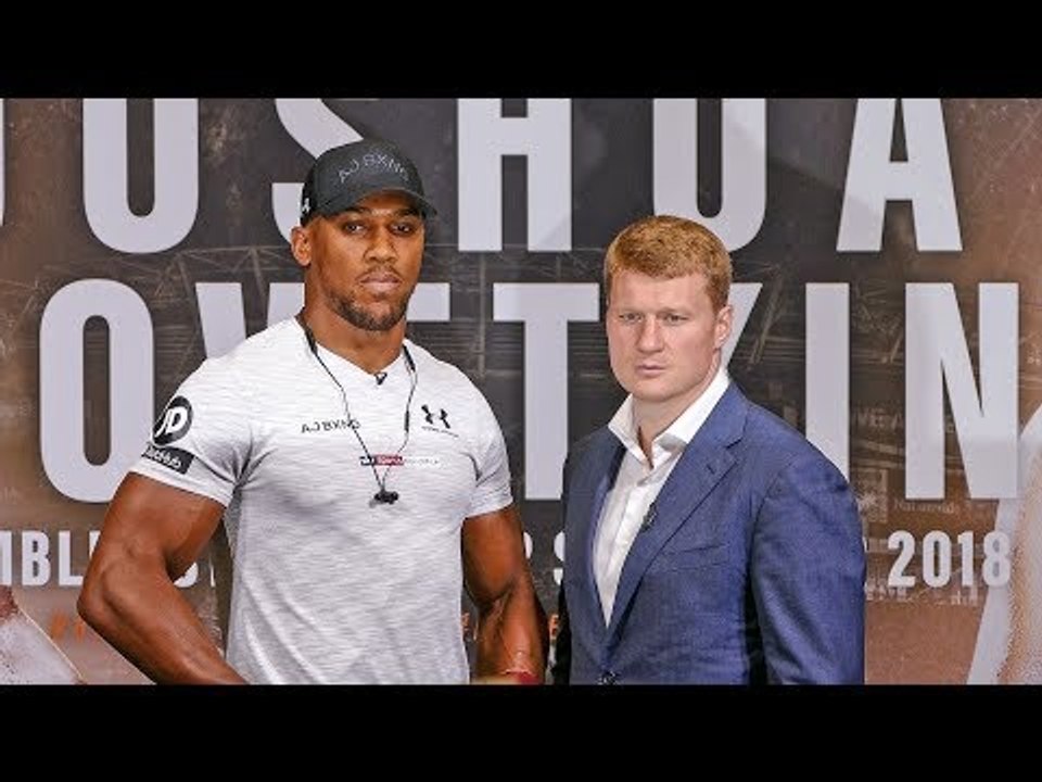 Anthony Joshua vs Alexander Povetkin HEAD TO HEAD | Matchroom Boxing