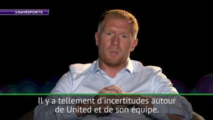 Man United - Scholes : "MU ne rivalisera pas avec City cette saison encore"