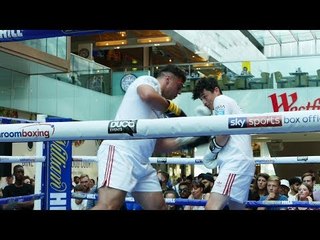 DAVE ALLEN 'assaults a minor' and IT'S LEGAL | Whyte vs Parker Workout