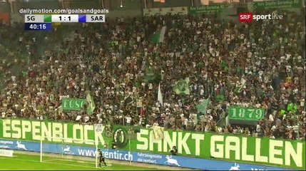 Silvan Hefti Goal HD - St. Gallen 1 - 1 Sarpsborg 08 - 26.07.2018 (Full Replay)