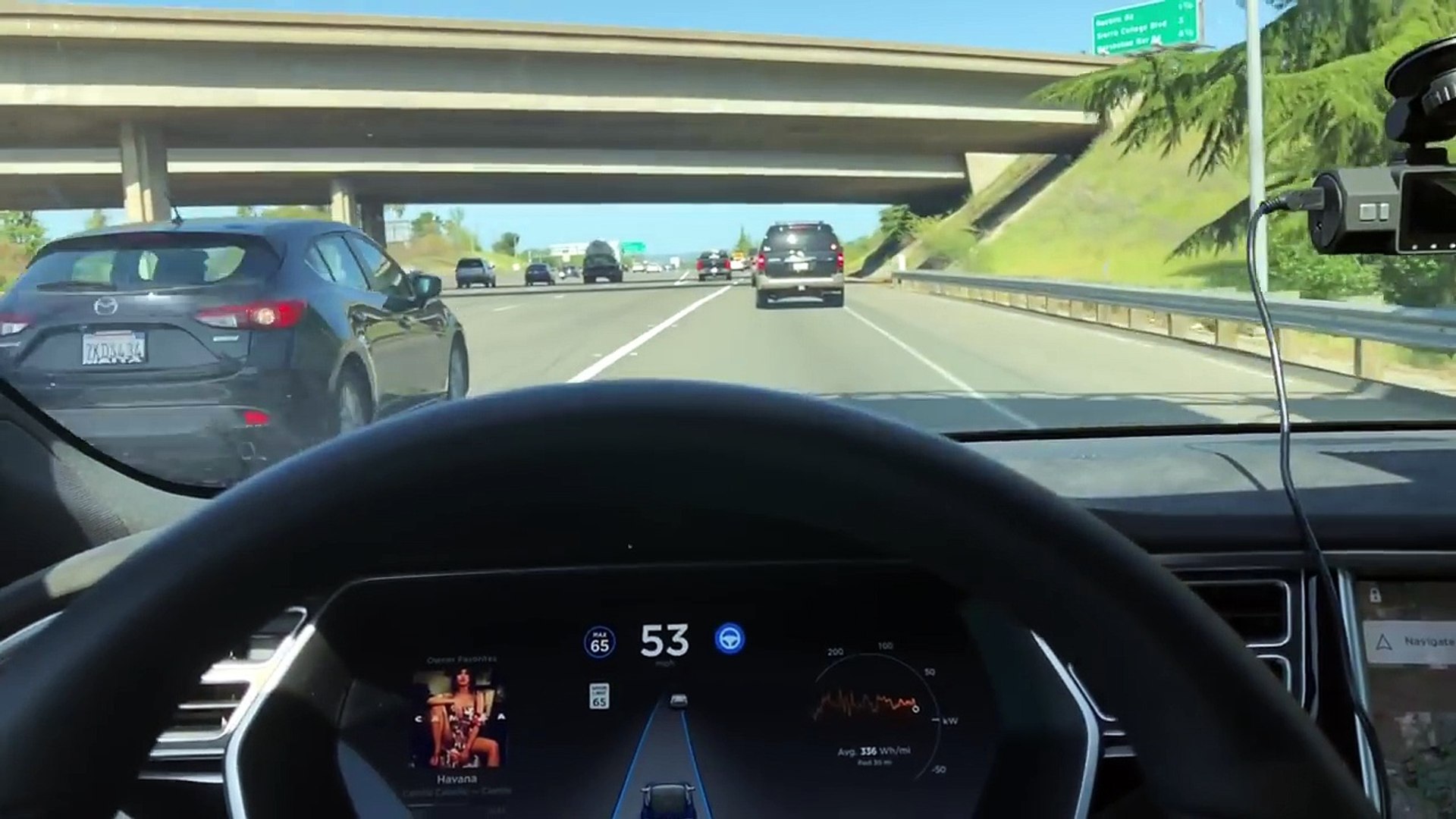 ⁣Tesla Autopilot Takes 270 Degree Turn | Tesla Autopilot Update | Tesla Firmware 2018.12