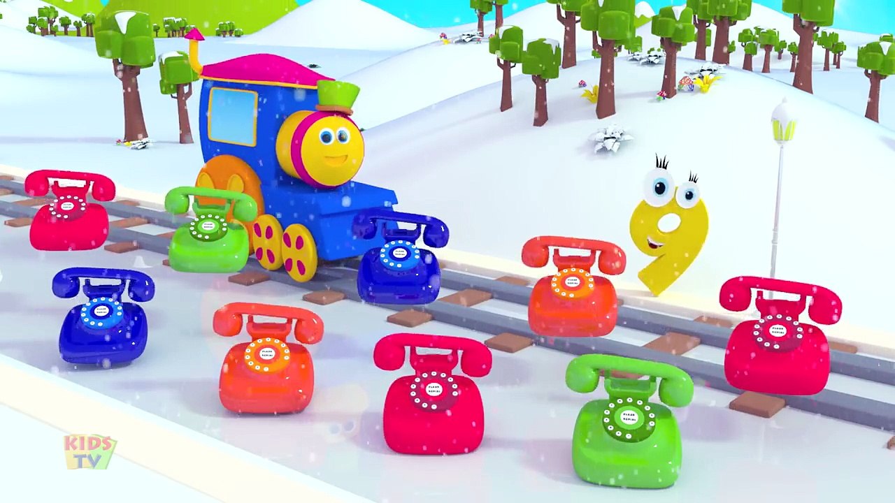 Numbers Song | Bob The Train | Learning Videos For Kids