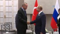 Cumhurbaşkanı Erdoğan, Rusya Devlet Başkanı Putin ile Görüştü- Cumhurbaşkanı Erdoğan, Putin'e,...