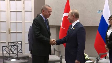 Download Video: Cumhurbaşkanı Erdoğan, Rusya Devlet Başkanı Putin ile Görüştü- Cumhurbaşkanı Erdoğan, Putin'e,...