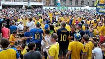 EURO-2012. Sweden fans in Kiev. Part two