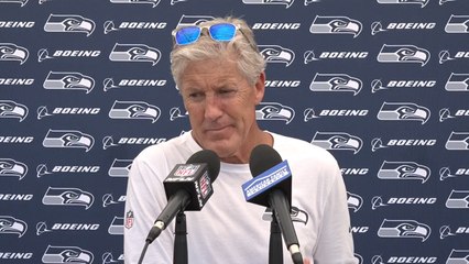 Carroll on Thomas' absence at training camp: 'He should be here and he's not'