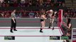 WWE 2K18 RAW RONDA ROUSEY VS THE RIOTT SQUAD (NIA JAX ATTACKS)