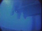 Un plongeur se retrouve à coté de l'hélice d'un paquebot